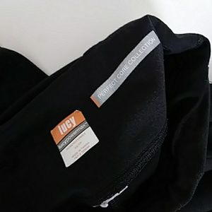 Lucy black cropped leggings